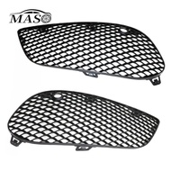 Front Bumper Fog Light Lamp Grille Cover Honeycomb for Mercedes Benz C300 C400 C450 C450 4Matic 2058
