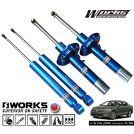 VOLKSWAGEN PASSAT (SEDAN) 11"~18" - SWORKS ABSORBER 12-STEP ADJUSTABLE SOFT HARD