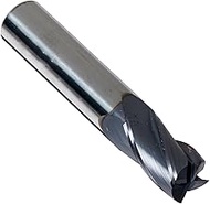 Kodiak Cutting Tools KCT131580 USA Made Premium Carbide Solid Carbide End Mill, ALTiN Coated, 3/8" D