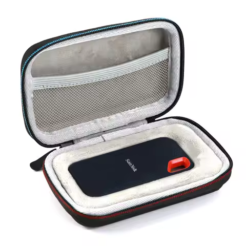 Newest Hard EVA Portable Bag Case for SanDisk 250GB/ 500GB/ 1TB/ 2TB Extreme Portable SSD SDSSDE60 C