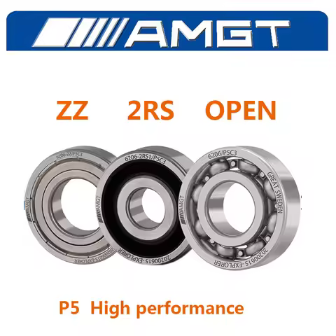10PC AMGT P5 High Performance Deep Groove Ball Bearing 605 608 625 626 628 686 688 689 6000 6001 670