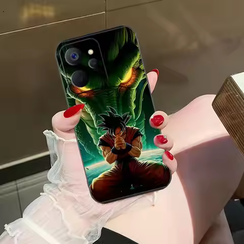 Sun Goku D-Dragon Ball Phone Case For Realme C83 C85 C75 C71 C65 C63 C55 C53 C35 C33 C21 7 6 5 GT NE