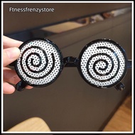 [FF] New Cosplay Glasses Vertigo Pattern Funny Decorative Glasses Anime Dizzy Eyeglasses Birthday Pa