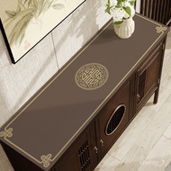 New🍊QM TV Cabinet Cover Waterproof Oil-Proof Disposable Long Tablecloth Entry Door Shoe Cabinet Entrance Cabinet Leather