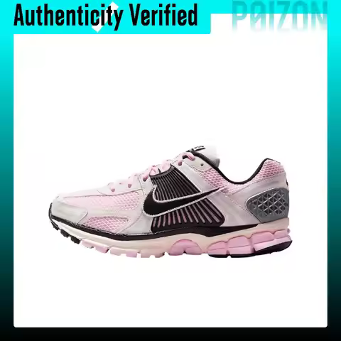 Nike Zoom Vomero 5 Slip Resistant Abrasion Resistant Low top Casual Sprint Running Shoes Unisex Pink