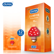 Durex Condoms  convex dot thread 12 fun large particles for men and women with barbed condom family planning supplies Durex Privacy Shipping