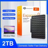 2024 Seagate 2TB Expansion Hard Drive USB 3.0 Portable 2.5 inch External Hard Drive HDD