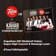 TUNETALK × KAHAR KAPLA HIGH COUNCIL.