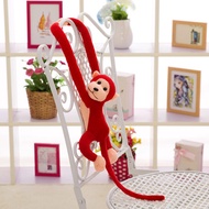 [Yue Xinghui] Gibbon Monkey Hanging Doll Plush Toy Does Not Scream 60CM Blue