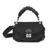 GANNI Women's Apo-G Bag Mini Top Handle Denim 600070817