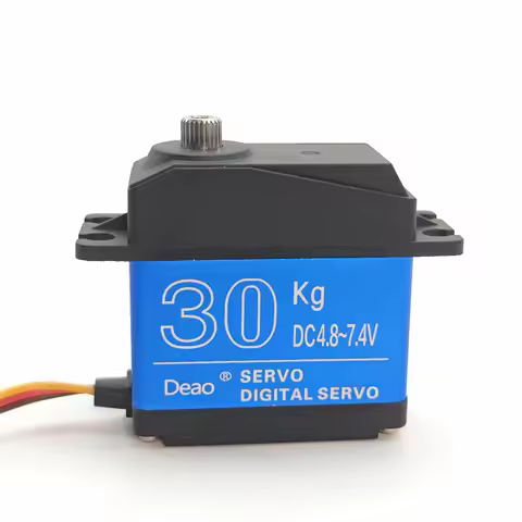 Waterproof 20KG 25KG 30KG 35KG Servo 180 Degree 270 Degree Large Torque Digital Servo Metal Gears 25
