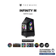 Tecware Infinity M ARGB x3, M2 ARGB x3 Fans included - Black (Omni Link)