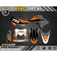 Decal DTRACKER DECAL KLX BF KLX OLD KLX S DECAL KX CUSTOME DECAL KLX BF 150L DECAL CRF 150L 8