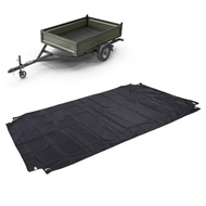 owuhddnh Asixxsix Dump Trailer Cover 7 x 4 ft Water Proof 600D Oxford Fabric with Windproof Straps &