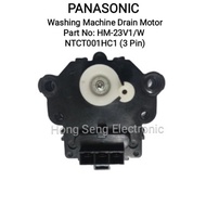 PANASONIC Washing Machine Drain Motor / Motor Buang Air HM-23V1/W NTCT001HC1 (3 Pin)