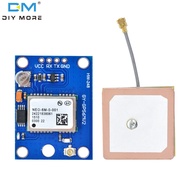 diymore GY-GPS6MV2 NEO-6M GPS โมดูล NEO6MV2 Built-In EEPROM APM2.5เสาอากาศ3V-5V RS232 TTL สำหรับ Ard