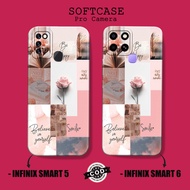 Softcase Pro Camera Infinix Smart 6 2/ 32GB, Smart 6 3/ 64GB, Smart 5 - [AESTHETIC] Case Infinix Sma