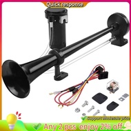 Fast ship-150Db 24V Air Horns for Truck, Single Trumpet Truck Air Horn, for 24V Vehicles Train Car S