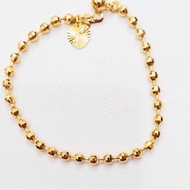 Bangkok Gold Ball Bracelet 916 Gold