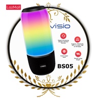 VISIO SPEAKER BLUETOOTH BS05 ORIGINAL - BLUETOOTH 5.0 SPEAKER AUX USB Radio Kartu Memori
