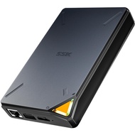 SSK 2TB Portable External SSD with Wi-Fi Hotspot, Personal Cloud Smart Storage Supports Auto-Backup,