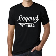 Legend Since 1982 Mens T-Shirt - Legend Since 1982 - Design Gift Men Cool Casual Pride