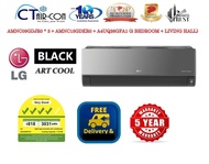 LG ARTCOOL PLUS  (BLACK) System 3 Inverter [4 TICKS] [100% NEW AIR-CON STSYEM]