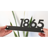 [Screw] House Number Plate Modern Nombor Rumah No Plat Alamat Rumah Acrylic Sign Minimalist 门牌