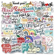 櫻花 - Thank you✿ 多謝✿ 防水貼紙✿ 裝飾貼紙✿ 50枚入