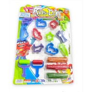 LILIN Kids-Doh Educational Toys Educational Toys Plasticine Wax Roller Molds and Large Refills