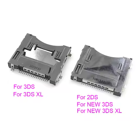 1-3pcs Original Console Game Socket For 3DS/3DS XL Replacement Part Game Card Slot For NEW 3DS/NEW 3