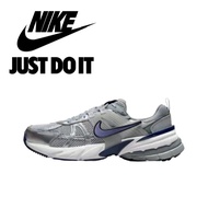 NIKE V2K Run -Wolf GreyMidnight Navy HJ4497-002 Men's And Women's Sports Shoes