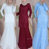 MERYBELL LACE MODERN KURUNG BAJU TUNANG NIKAH PENGANTIN BRIDE