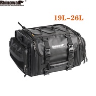 Rhinowalk Waterproof Expandable Motorcycle Tail Bag (19L-26L)