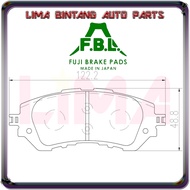 [ FBL CERAMIC ] Toyota Vios  Yaris NSP151 E J G Spec Front / Rear Brake Pads Disc Brake Pad Fuji Jap