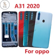 DC Back Cover housing For Oppo A31 2020 LCD Front Frame middle frame