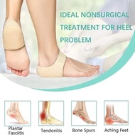 1 pair heel protector, heel cup, gel heel pad support plantar fasciitis, heel pain, Achilles tendoni