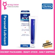[SexLution] Durex KY Jelly Personal Lubricant (100g) for Vaginal Dryness and Sex Water Soluble with Discreet Packaging