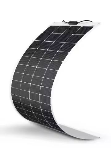 Renogy Solar Panel 50W/100W//150W/175W/200W 12V Lightweight Monocrystalline Semi-Flexible Off-Grid C