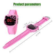 Jam Tangan Hello Kitty Led Anak Perempuan - Jam Tangan Anak Fashion Led Watch KARAKTER HELLO KITTY