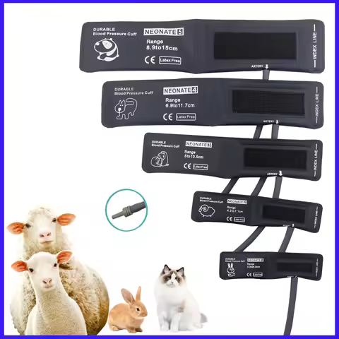 Vet Use Cuff Animals Cuff CONTEC08A Veterinary Blood Pressure Monitor Cuff 5 types With Connector