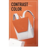 MAH Young Mixed Color School Bag Waterproof Travel Laptop Backpack