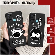 Realme C17 / 7i case printed with lovely coffee and melody motifs