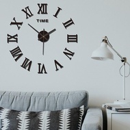 3D Luminous Wall Clo Frameless Acrylic DIY Digital Clo Wall Stiers Mute Clo For Living Room Bedroom 