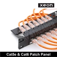 Cat5e, Cat6 24/48 ports Network Patch Panel