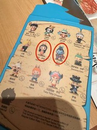 （價錢全走）one piece labubu盲盒 popmart 羅賓 甚平魚人