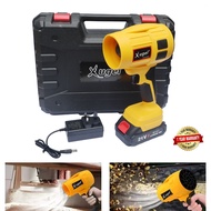 Cordless Air Blower Portable Strong Turbo Blower 21V Air Blower Cordless Turbo Fan Handheld 21V Rech