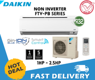 Penyaman Udara Jenis Dinding Bukan Inverter DAIKIN 1.0HP 1.5HP 2.0HP 2.5HP WALL MOUNTED NON INVERTER