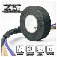 15M Coroplast Cloth Tape / Tape Kain Balut Wayar Kereta Heat Resistant Flame Retardant Wiring Loom