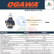 OGAWA BG330TK BG430TK Brush Cutter 33cc/43cc Heavy Duty Grass Cutter 2-Stroke Mesin Rumput